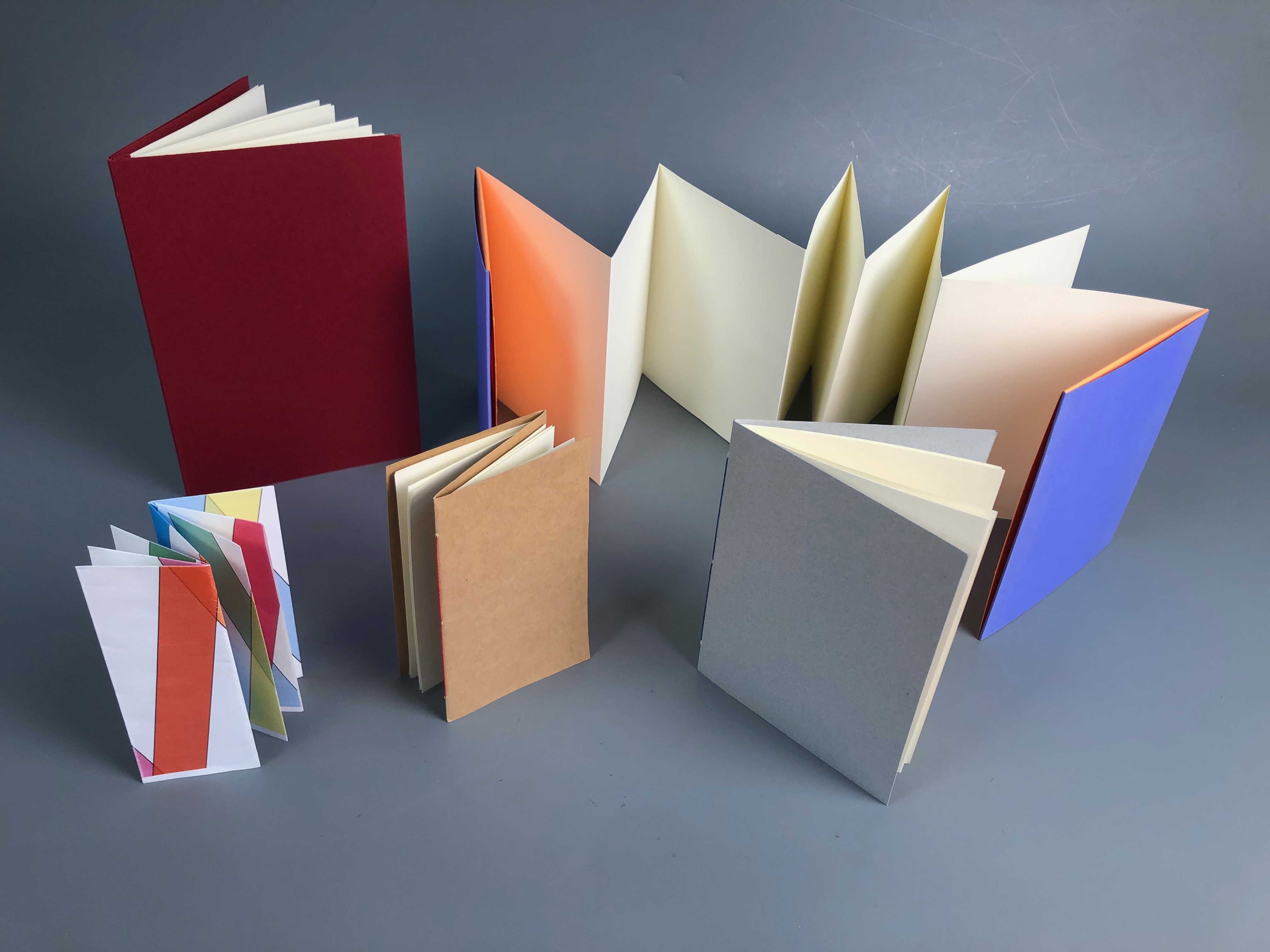 Learn about tools and materials to make different styles of book construction suitable for photographic images.