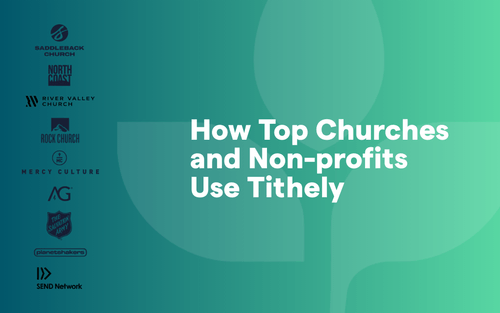 How top churches and nonproits use tithely