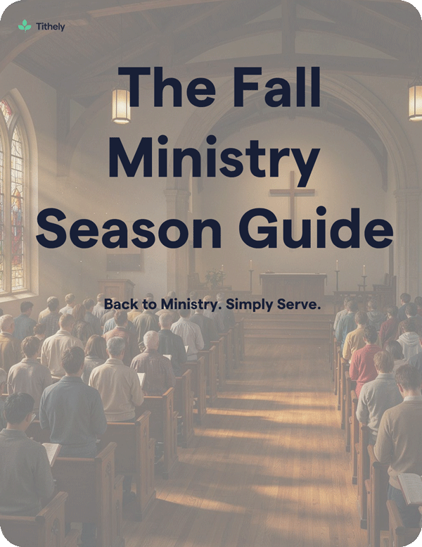 Fall Ministry Season Guide