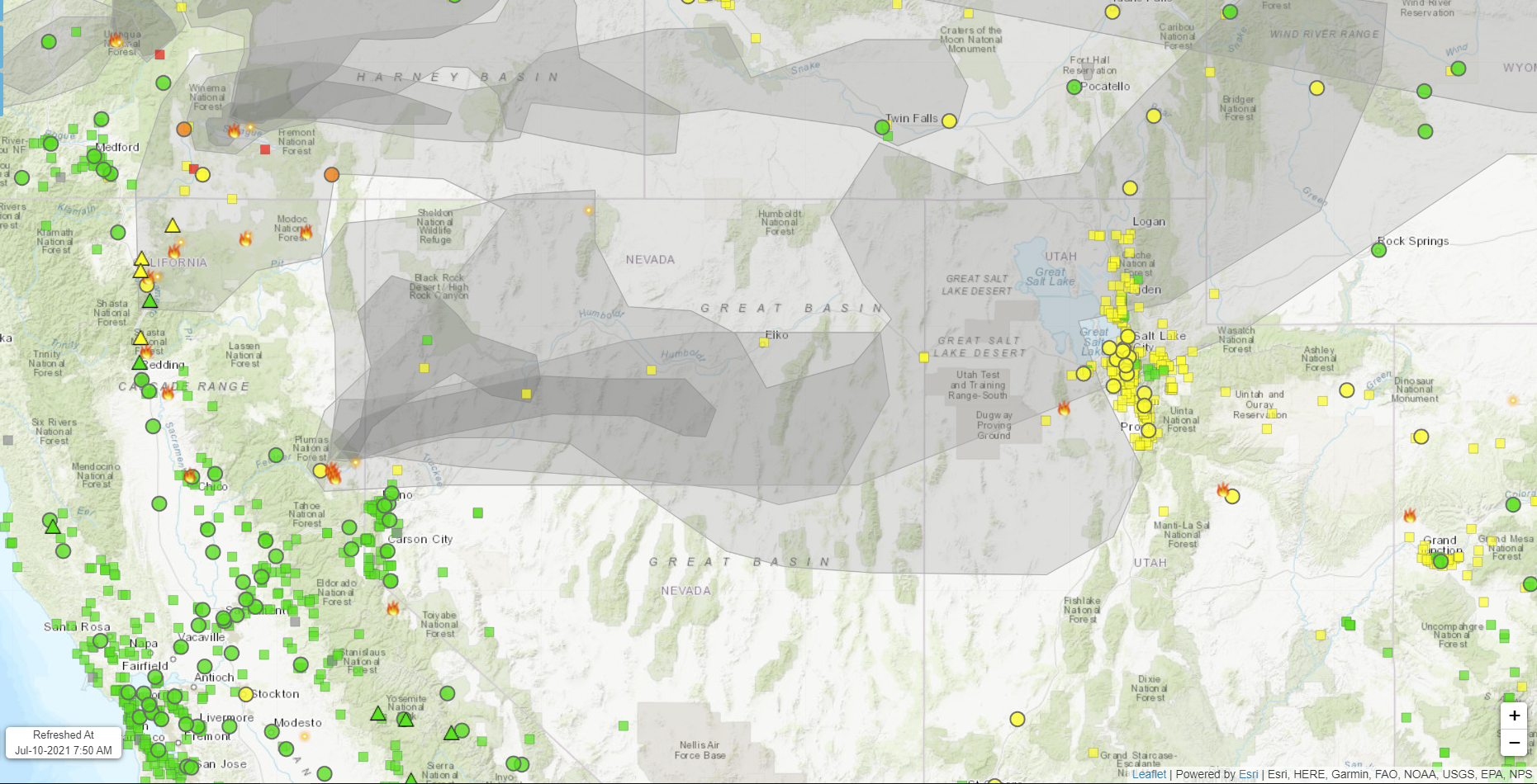 Clarity publishes a new and improved wildfire calibration model for the 2021 wildfire season