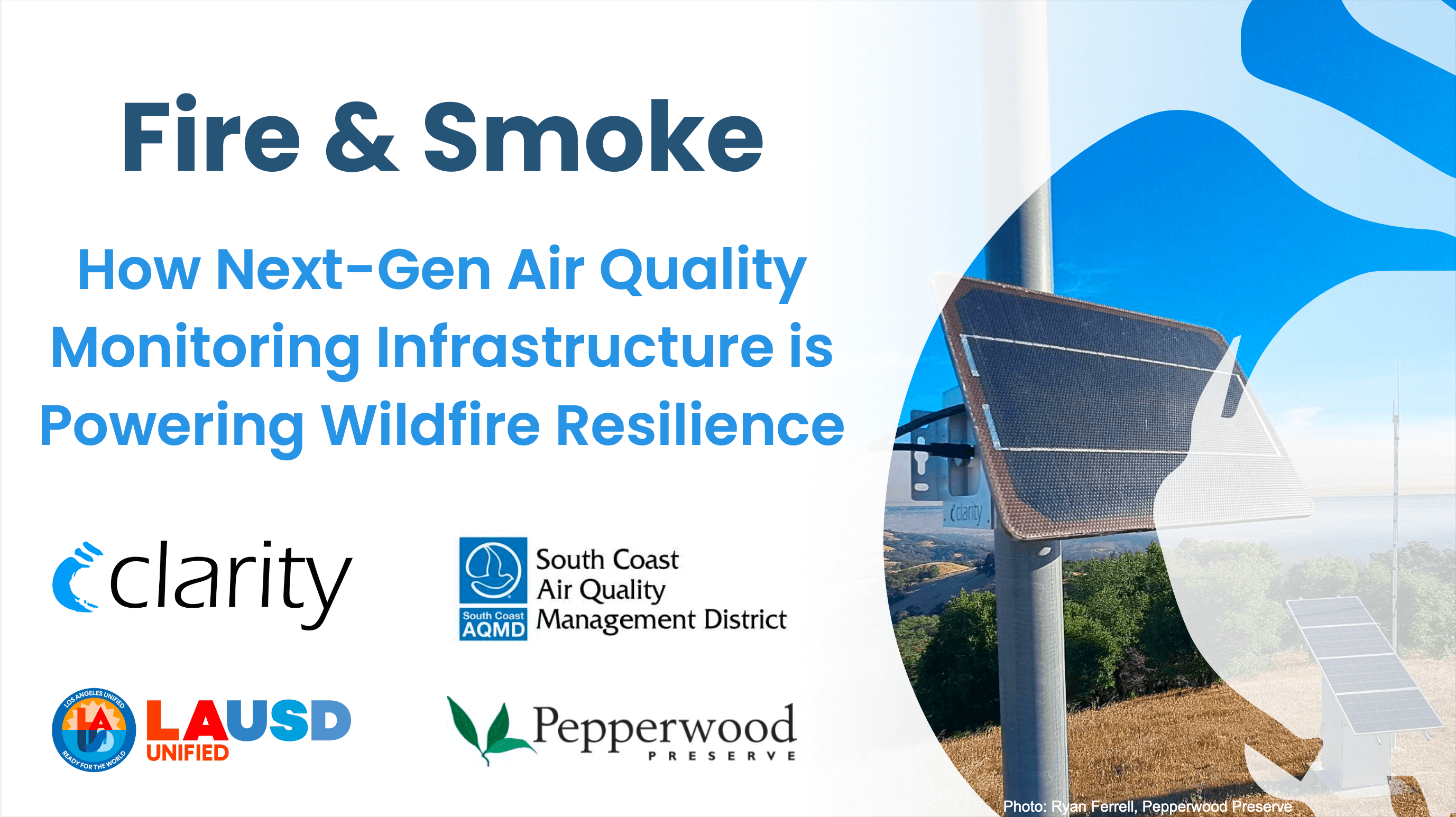 Webinar recap: How next-generation air quality monitoring infrastructure is powering wildfire resilience