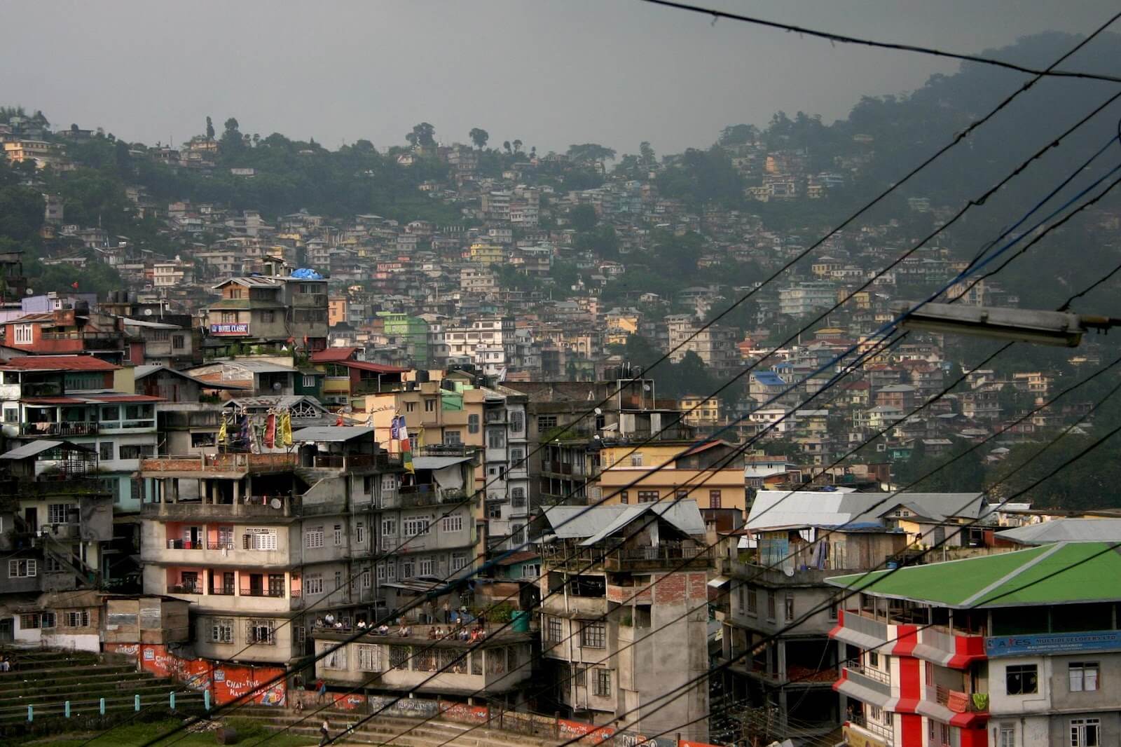 Image of a crowded urban environment.