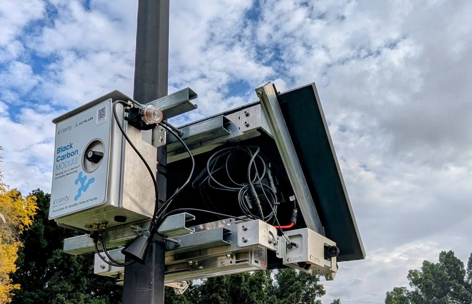 Image of Clarity’s Black Carbon Module showcasing technology solutions for air quality improvement.