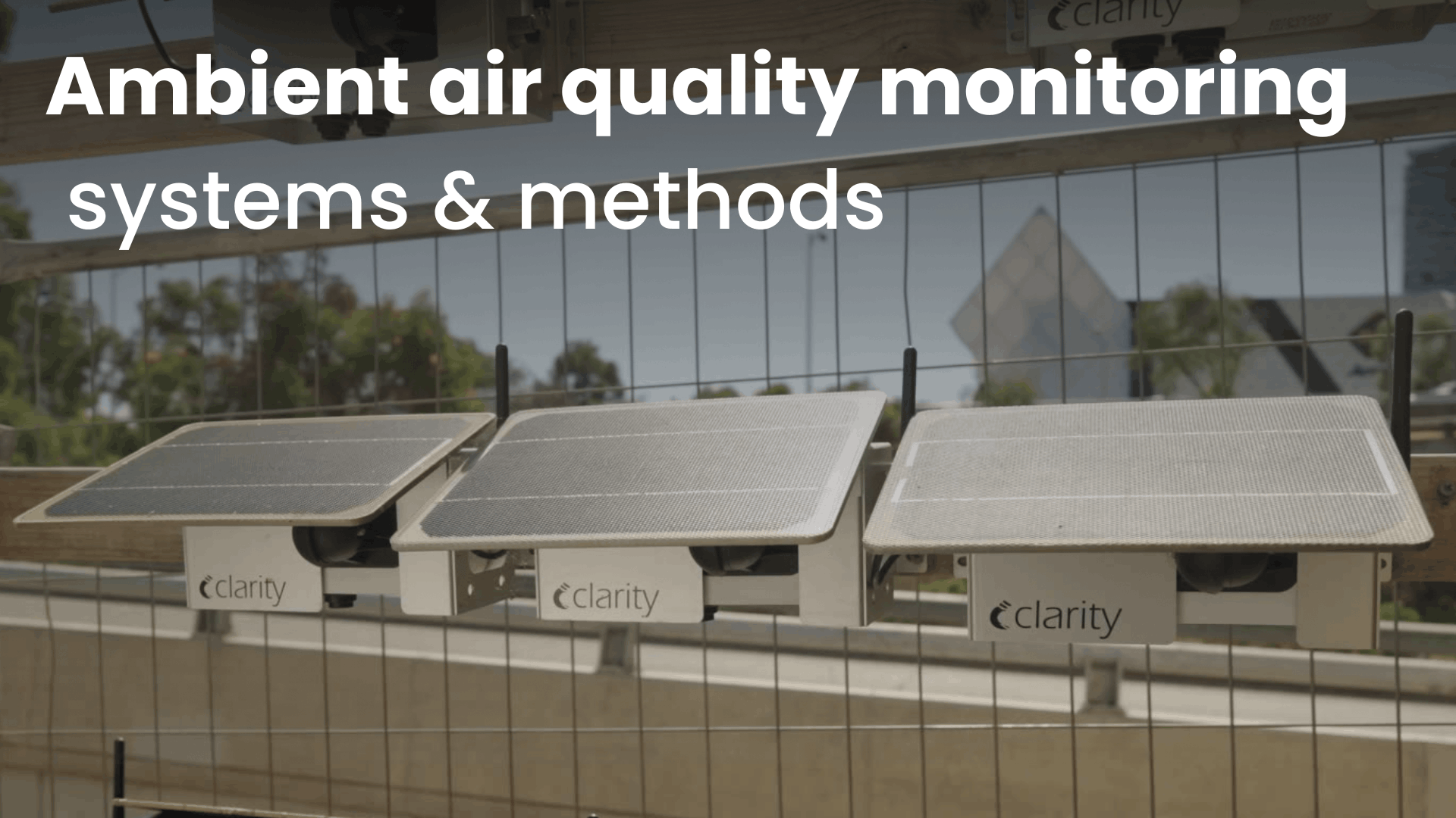 Ambient air quality monitoring systems & methods
