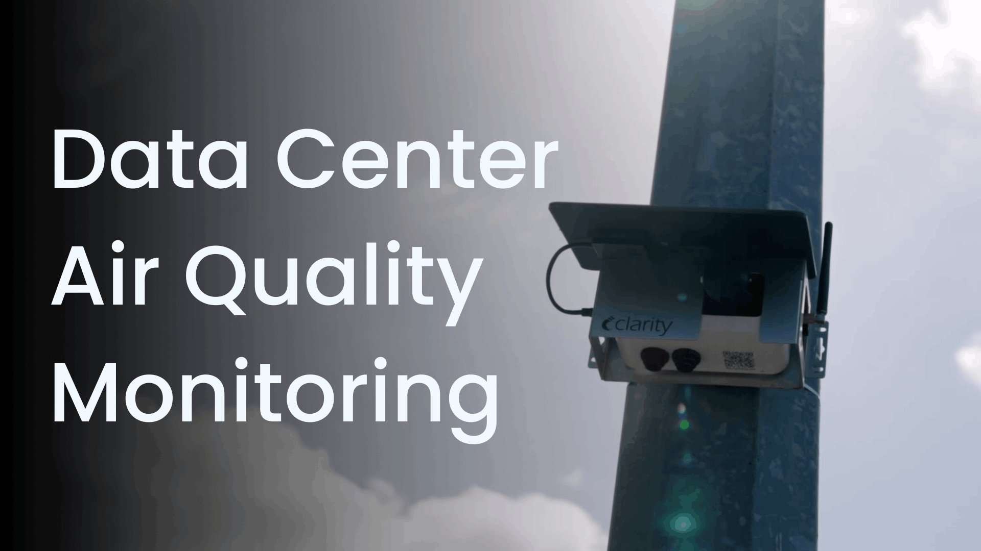 Data center air quality monitoring & standards
