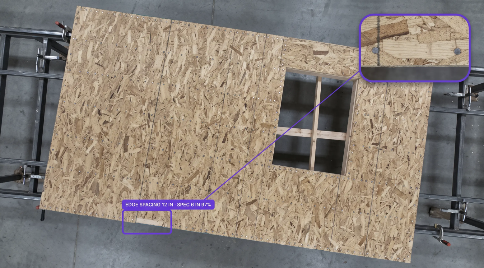 Shipping container with OCR output