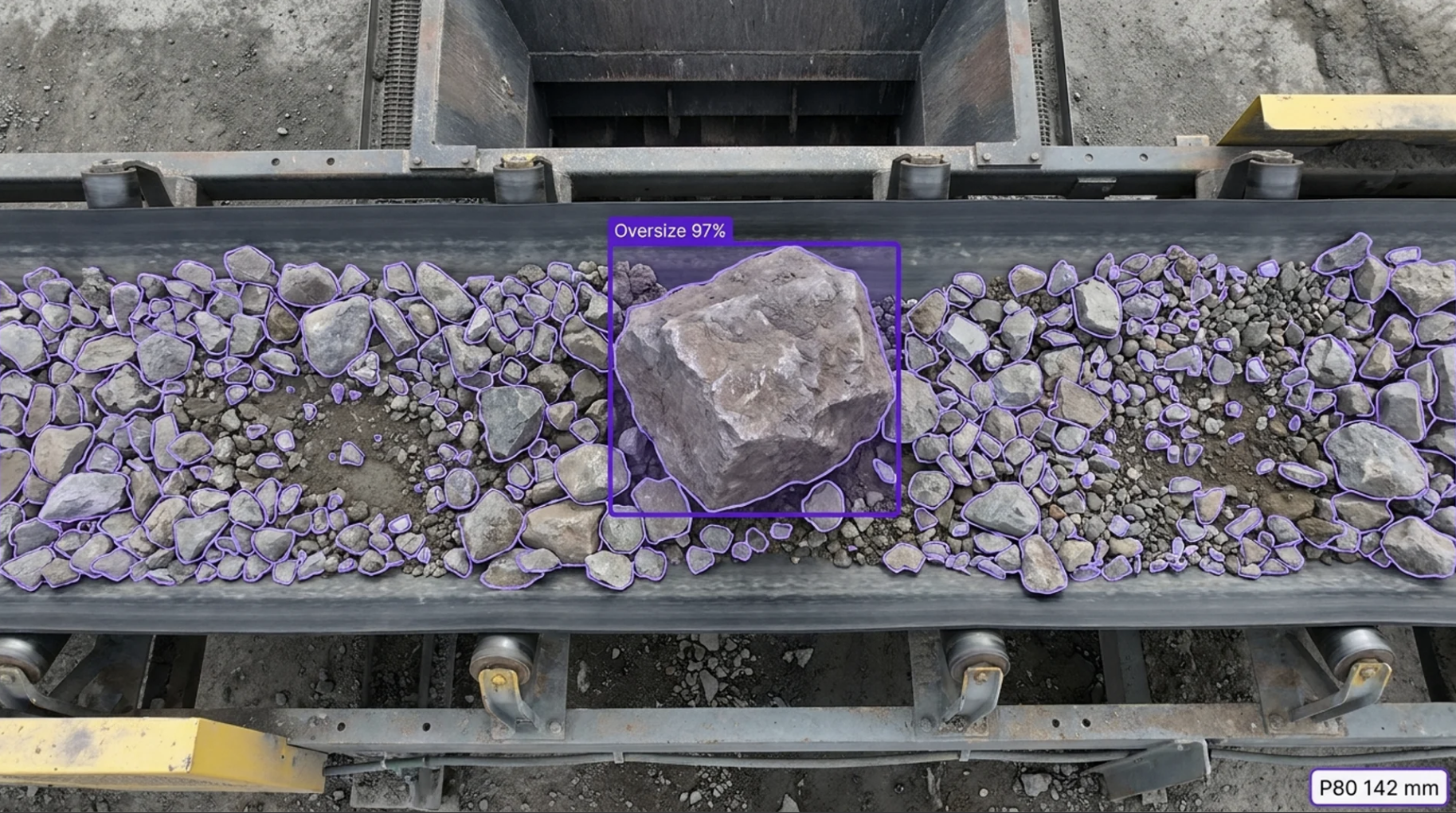 Shipping container with OCR output