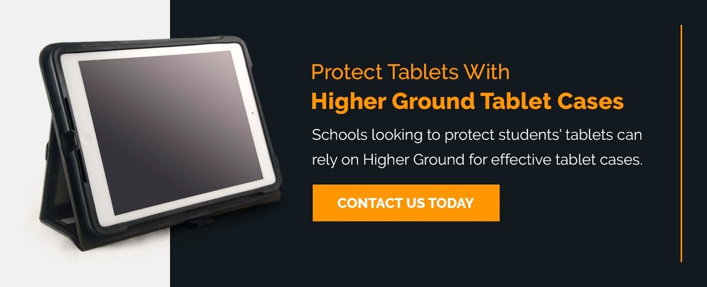 higher ground gear tablet case