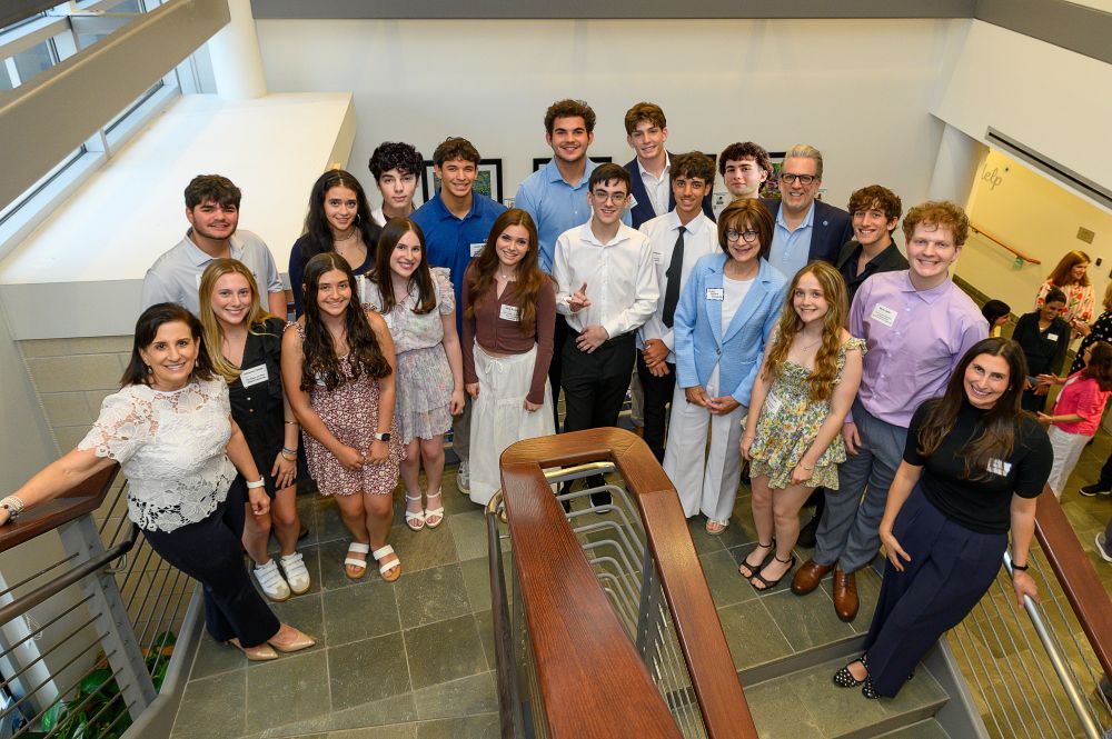 2026 Scholarship Recipients and Alexander JFS Staff