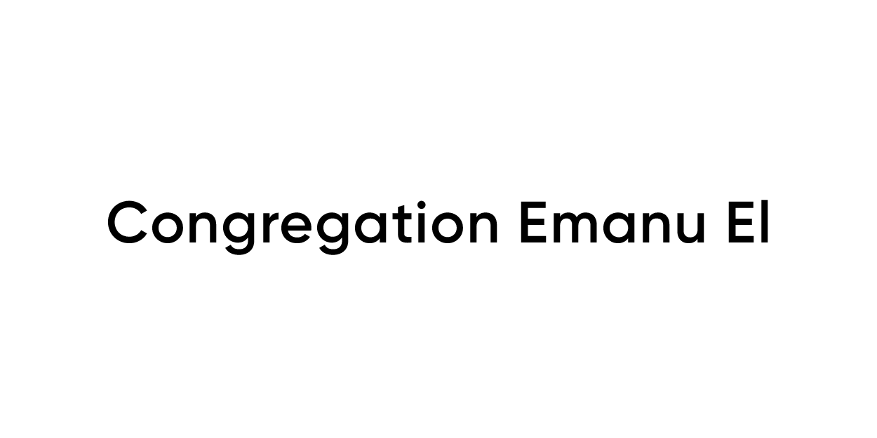 Congregation Emanu El Logo