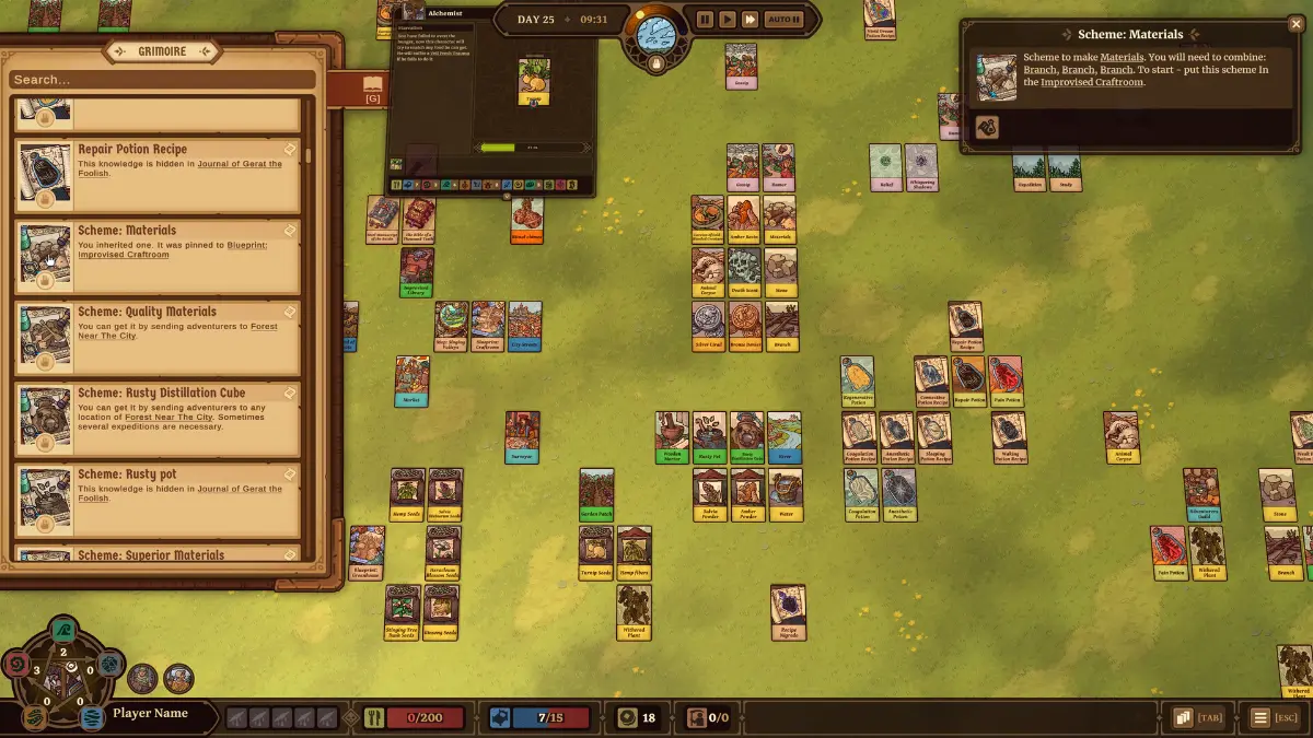 A game screen that includes both HUD elements and UI designed by RocketBrush.
