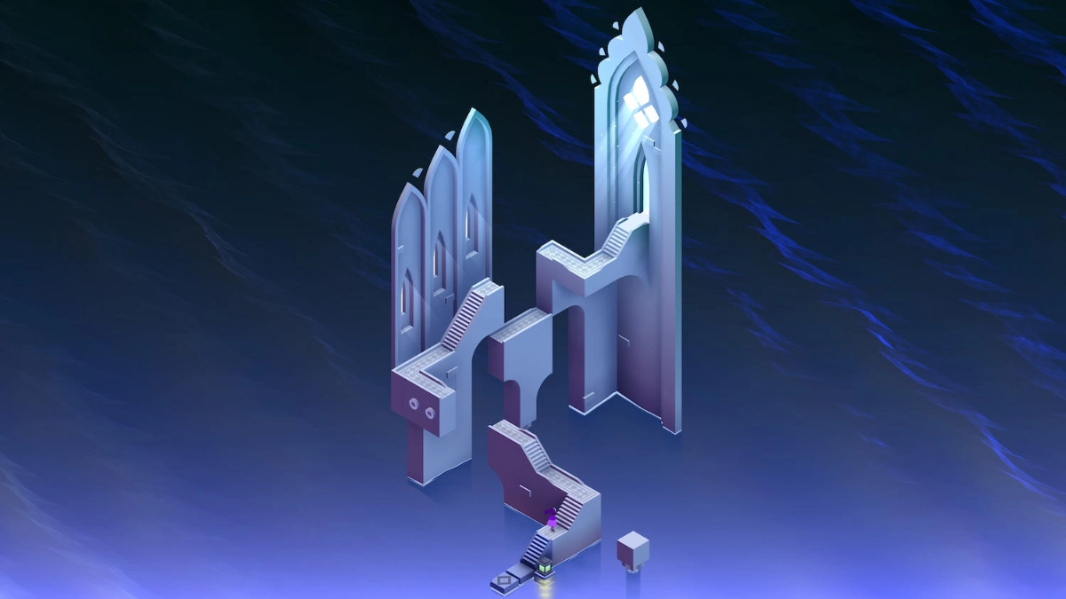 A still from the game showcasing how 3D is utilized to define the style.