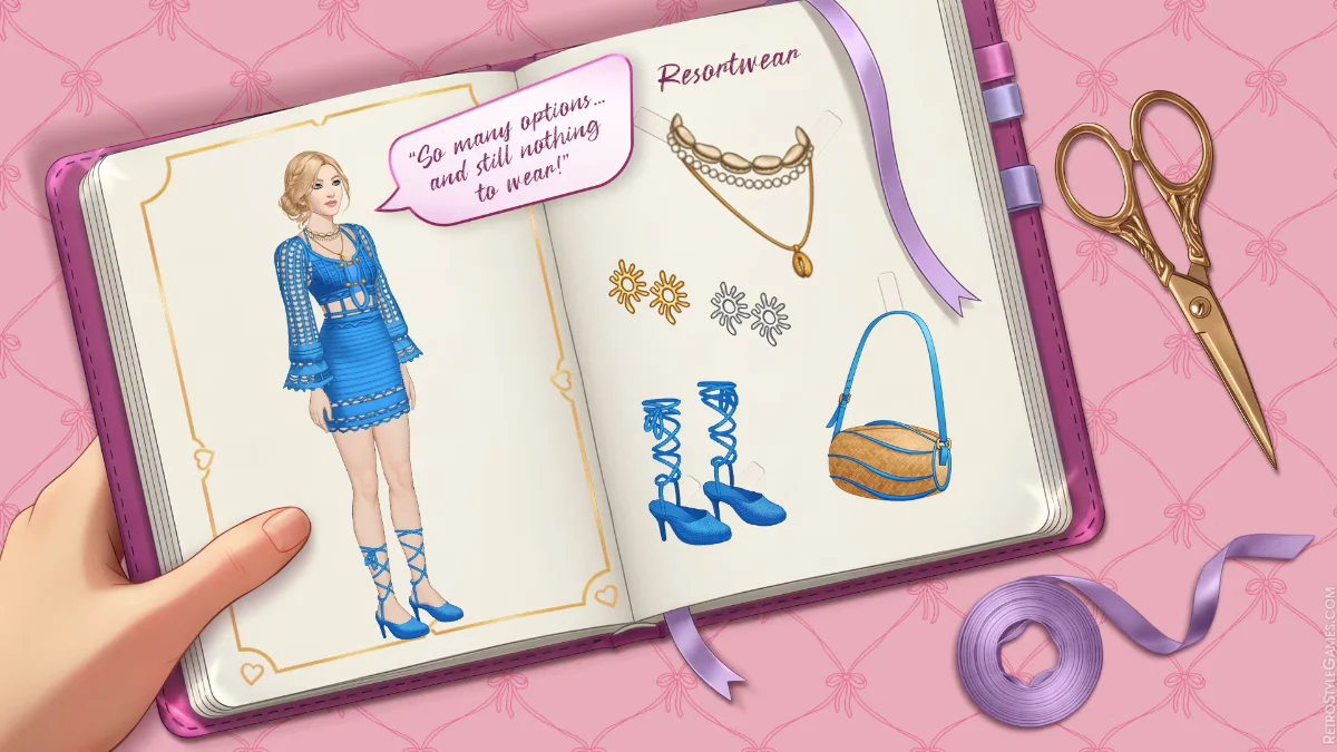 A game screen with a character and several objects in 2D.