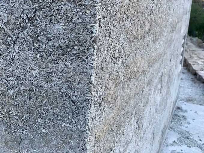 A close look to the hempcrete block