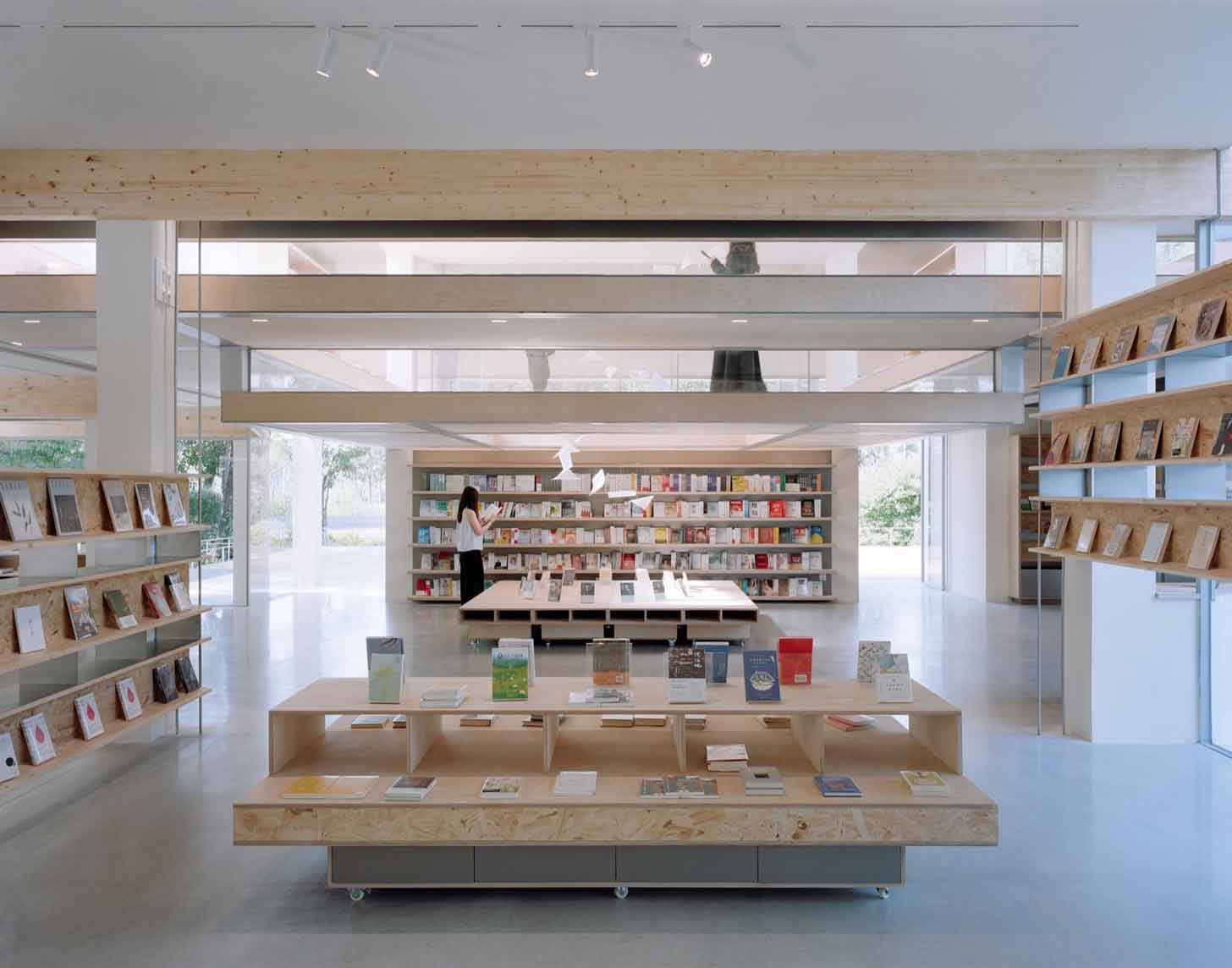 An interior view of the Xixi Goldmye Bookstore
