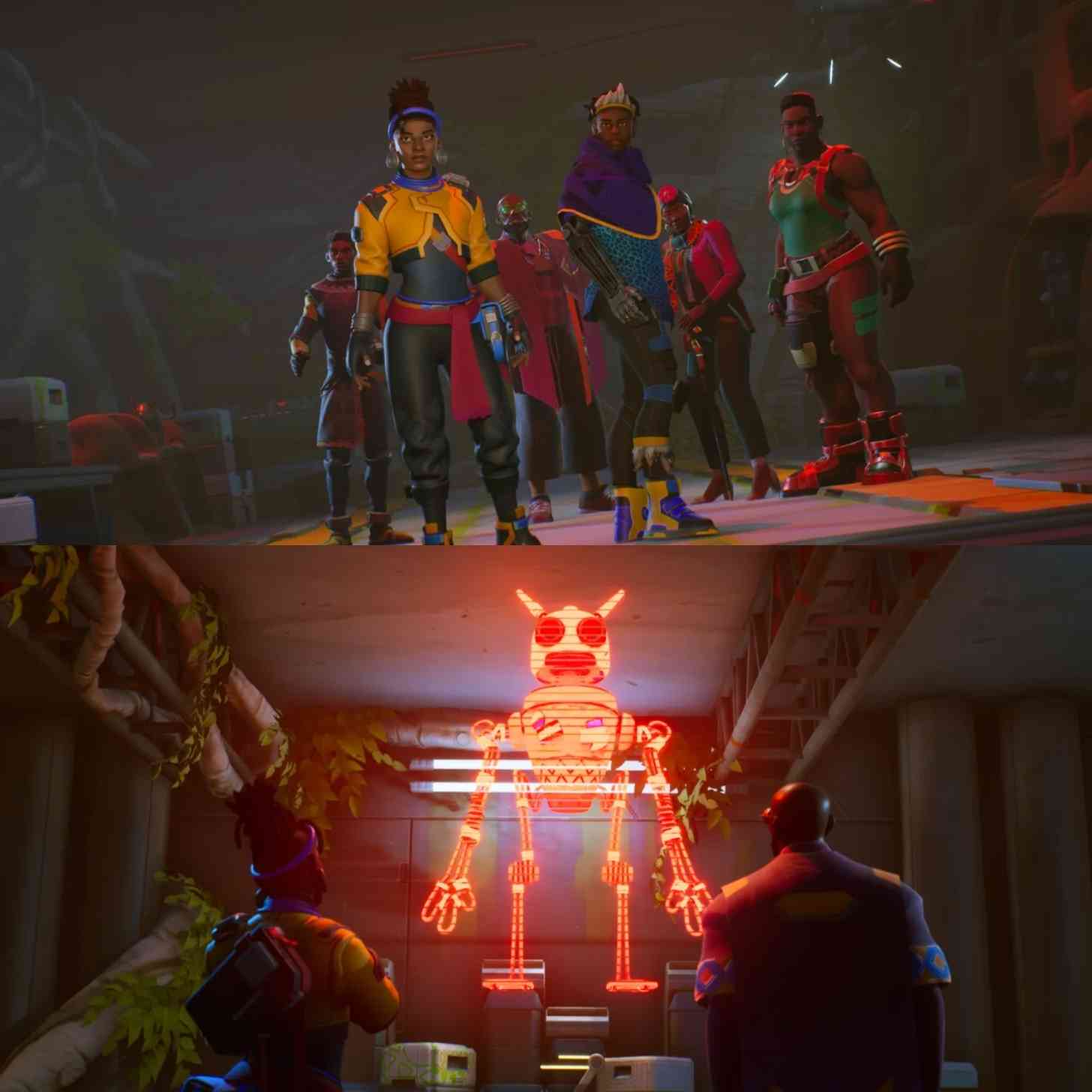 A still from the console video game "Relooted"