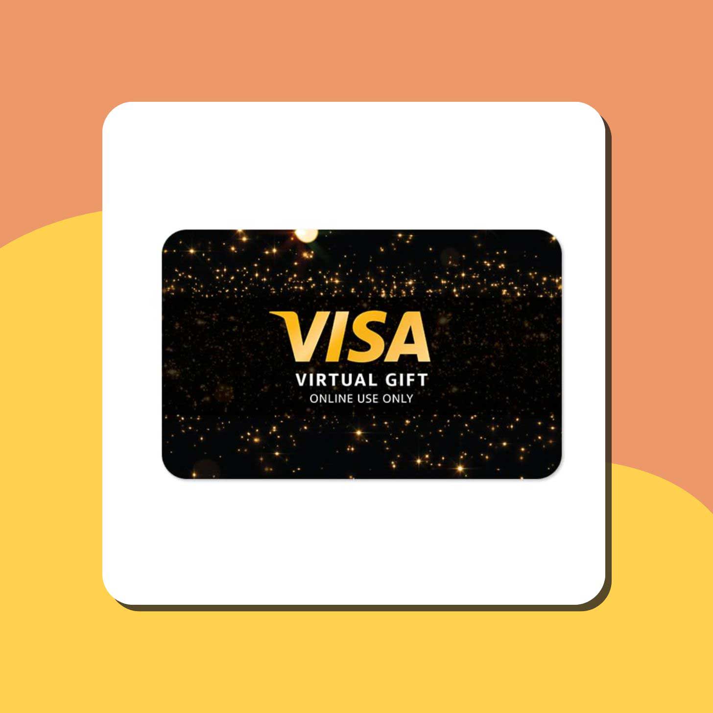A visa gift card