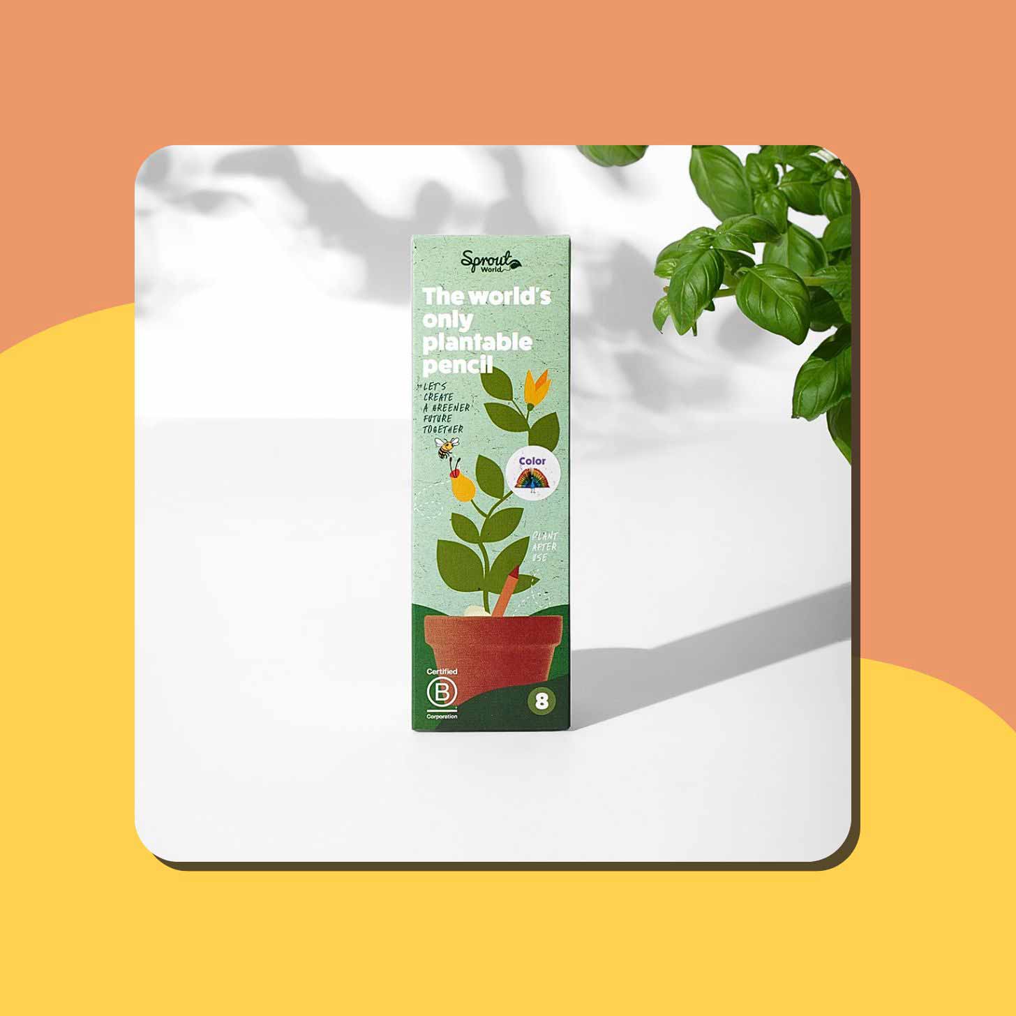 A pack of plantable pencils