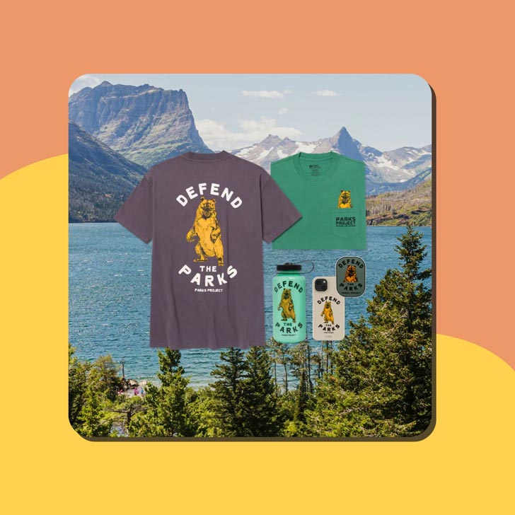 "Defend the Parks" merch bundle from Parks Project