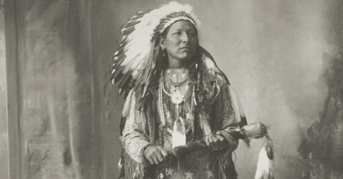 The Miriam and Ira D. Wallach Division of Art, Prints and Photographs: Photography Collection, The New York Public Library. "Black Man, Arapahoes" The New York Public Library Digital Collections. 1898. 