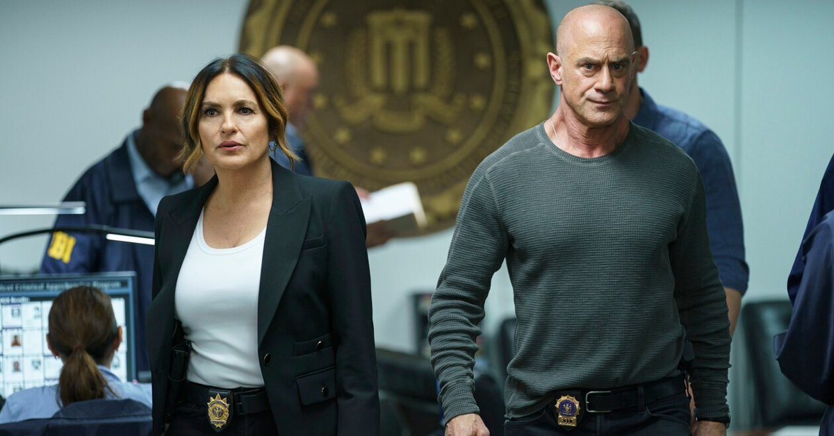 Mariska Hargitay and Christopher Meloni play Detective Olivia Benson and Elliot Stabler in "Law & Order: Special Victims Unit"