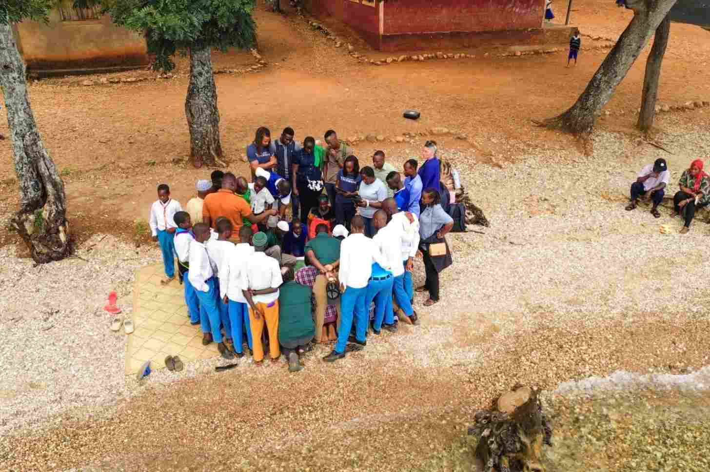 Merlin Van Lawick says he spent a lot of time “learning through doing” in the field in Tanzania, connecting with communities and seeing firsthand the complexity of conservation work. Image courtesy of Merlin Van Lawick.