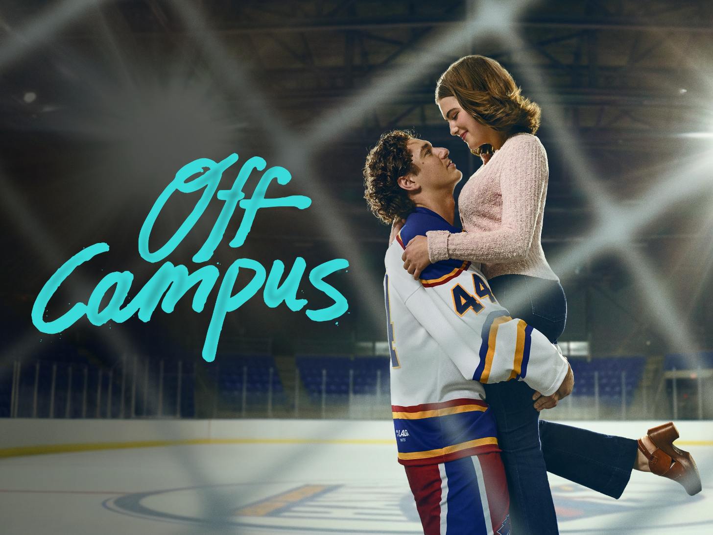 Actors Ella Bright and Belmont Cameli in Prime Video's "Off Campus"