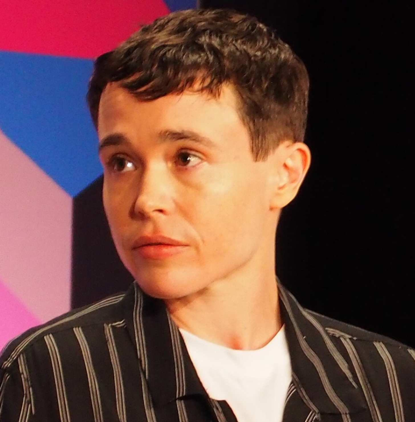 Elliot Page at a media event