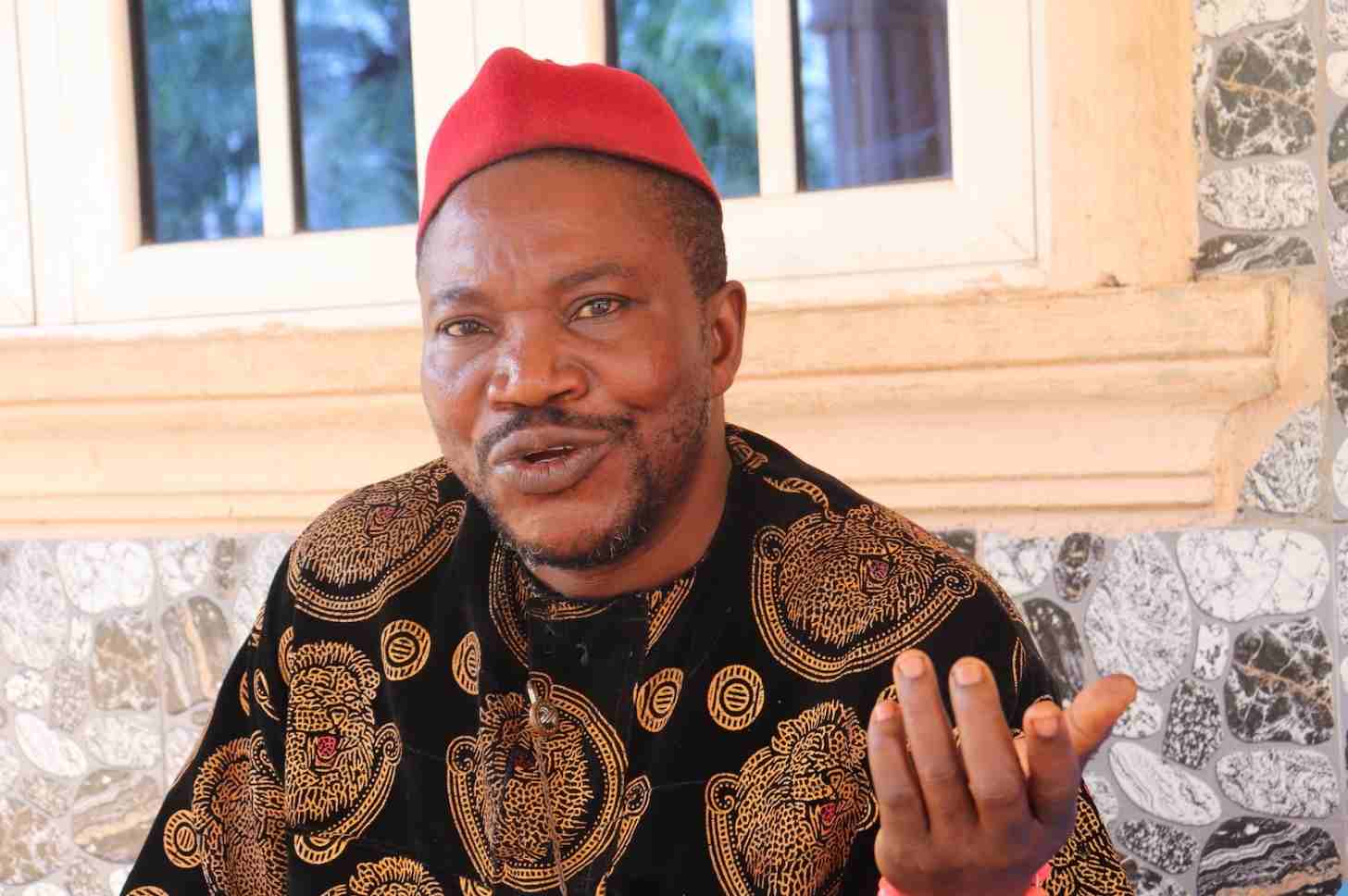 Francis Akie, head of the Traditional Rulers Council of Ulom. Akie credits the women’s collective with ensuring laws are enforced impartially. Image by Orji Sunday for Mongabay.