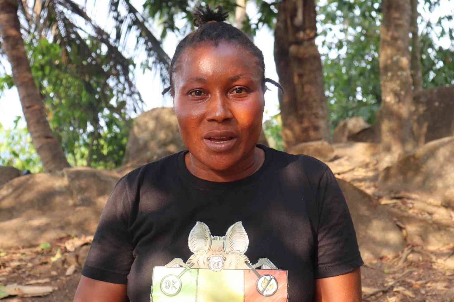 Gift Ojong, the publicity lead for the Buanchor Collective. Image by Orji Sunday for Mongabay.