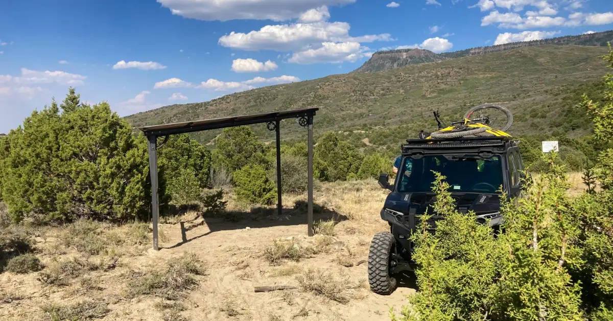 Stranded mountain biker saved by memorial honoring a heat stroke victim who died on the same trail