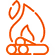 Camp Fire Icon