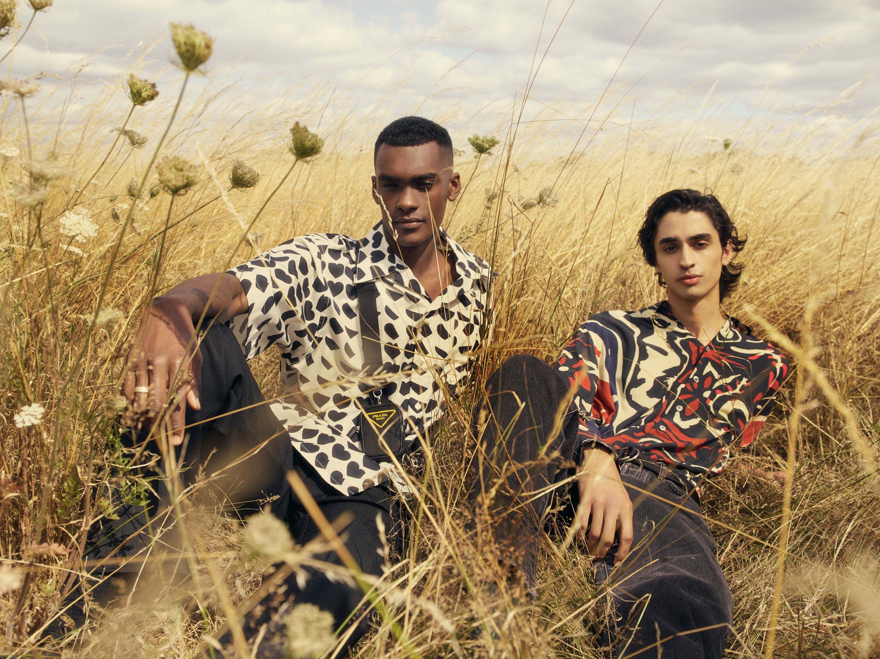 Photo shoot for Mr Porter with hair by Jody Taylor