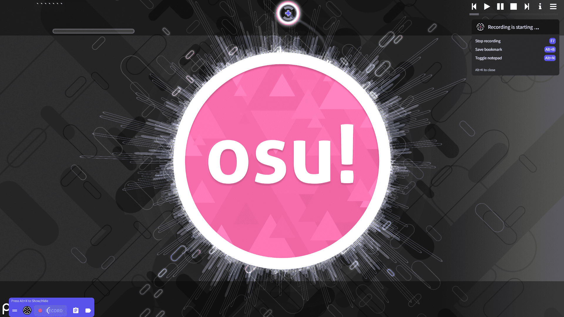 How to record osu!?