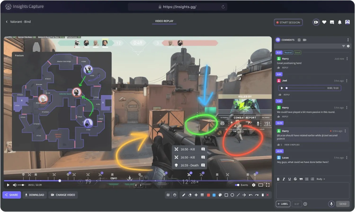 Insights is the standout choice clipping software for editing and sharing game highlights