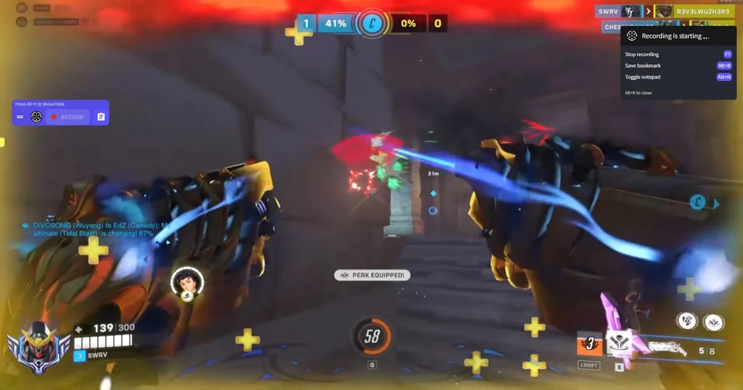 Step 5: Record Lag-Free with Insights.gg