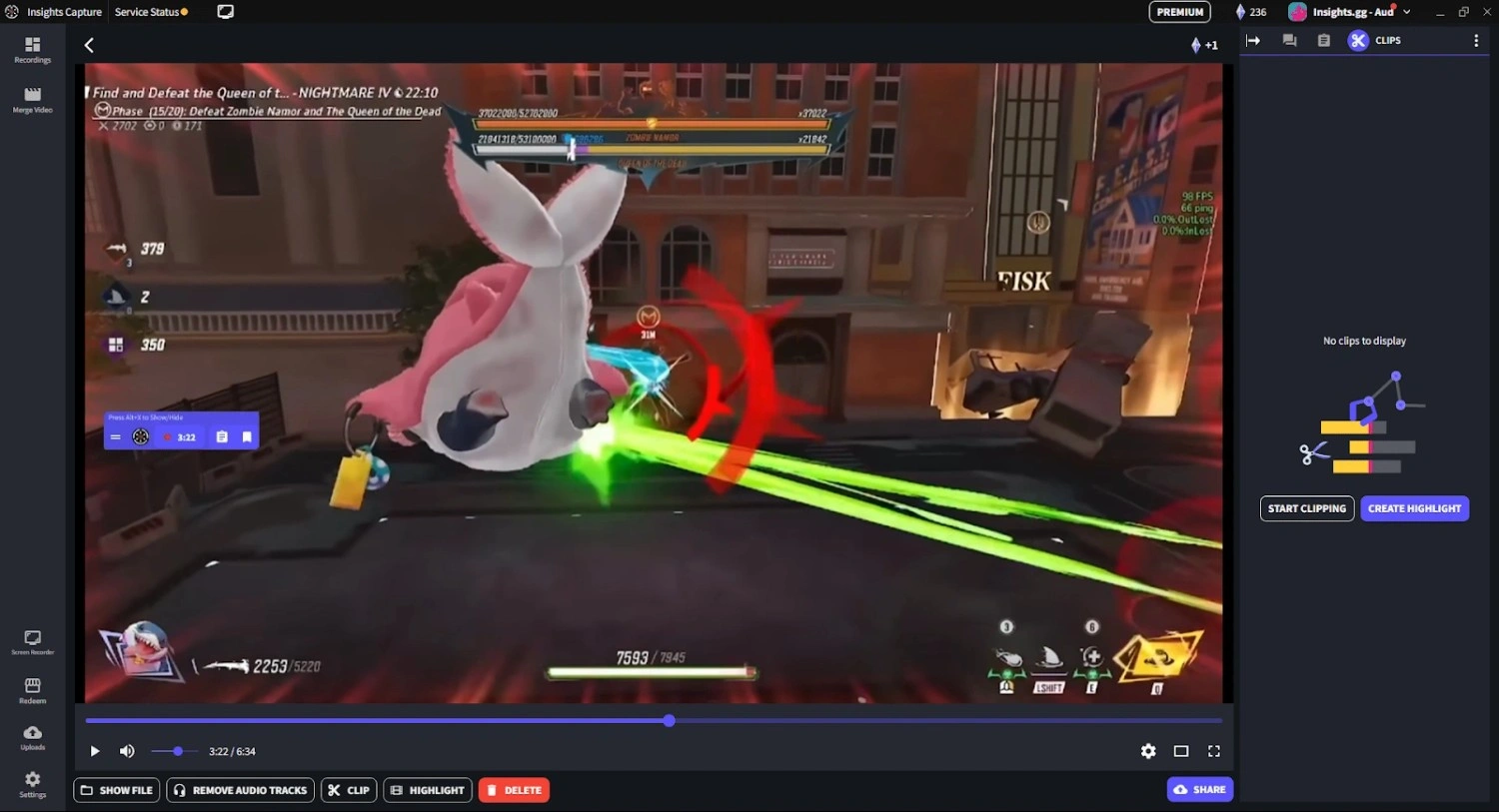 Step 2. Record Your Gameplay with Insights Capture