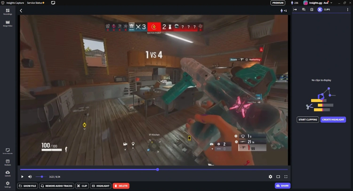 Insights Capture - Top Free Game Recorder Software in 2026