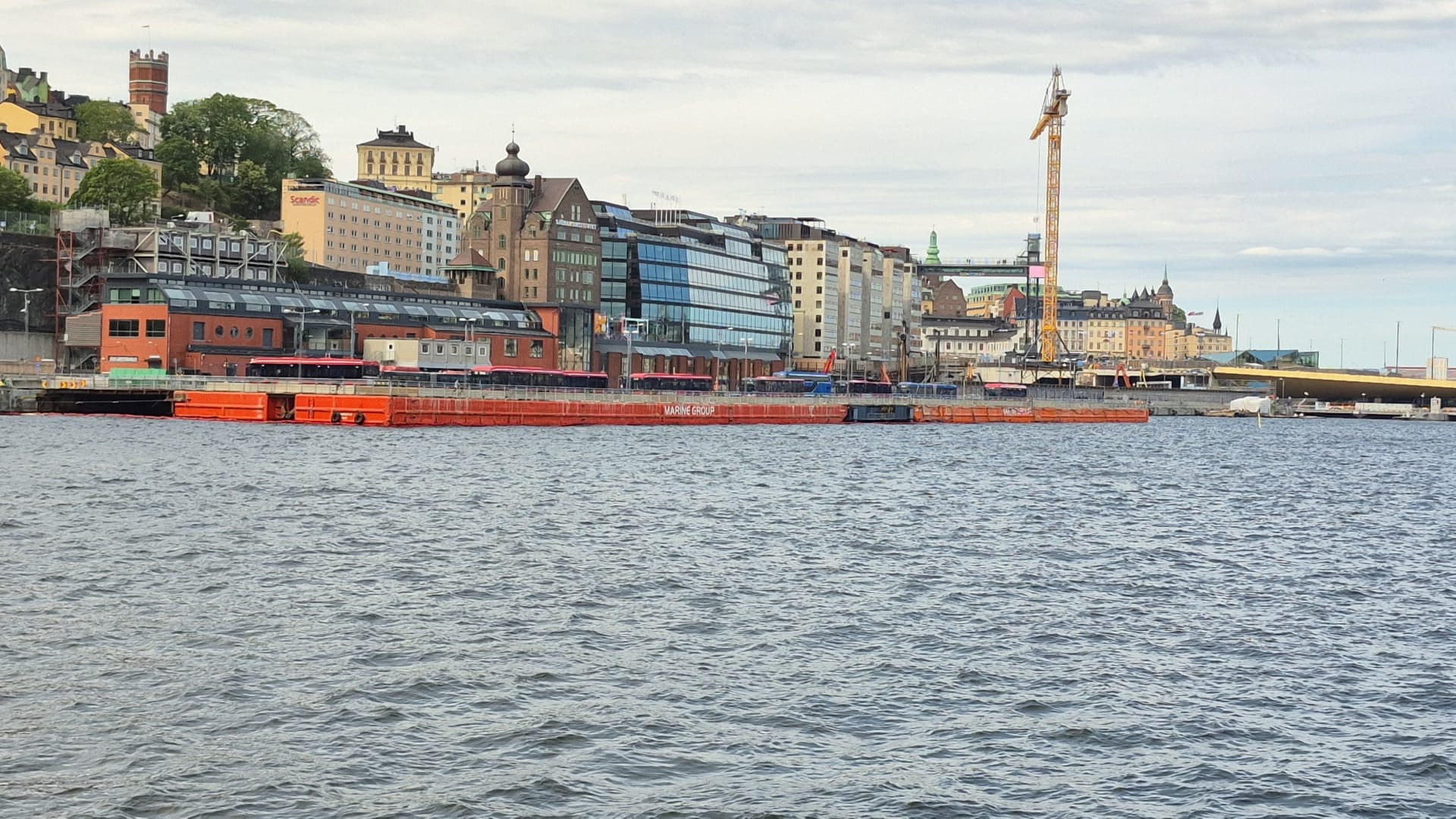 Bus Terminal at Stadsgårdskajen