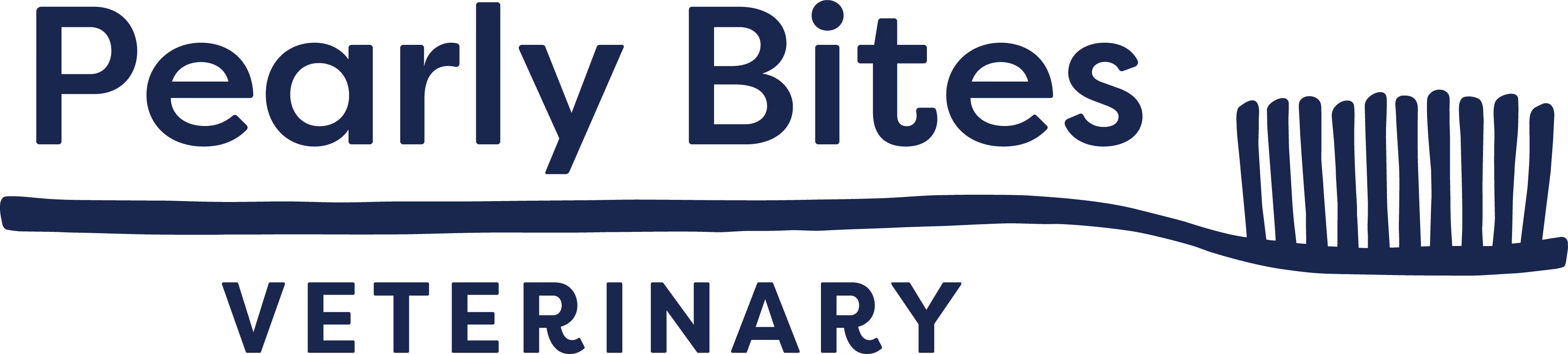 Pearly Bites - Veterinary Logo