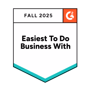 Easiest to Do Business With award