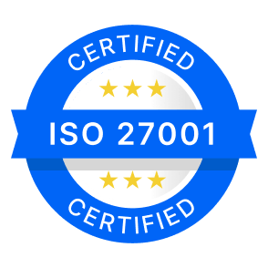 ISO 27001 Certified badge