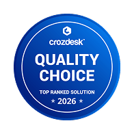 Quality Choice Crozdesk top ranked solution badge 2026
