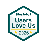 Users Love Us 2026 Slashdot badge