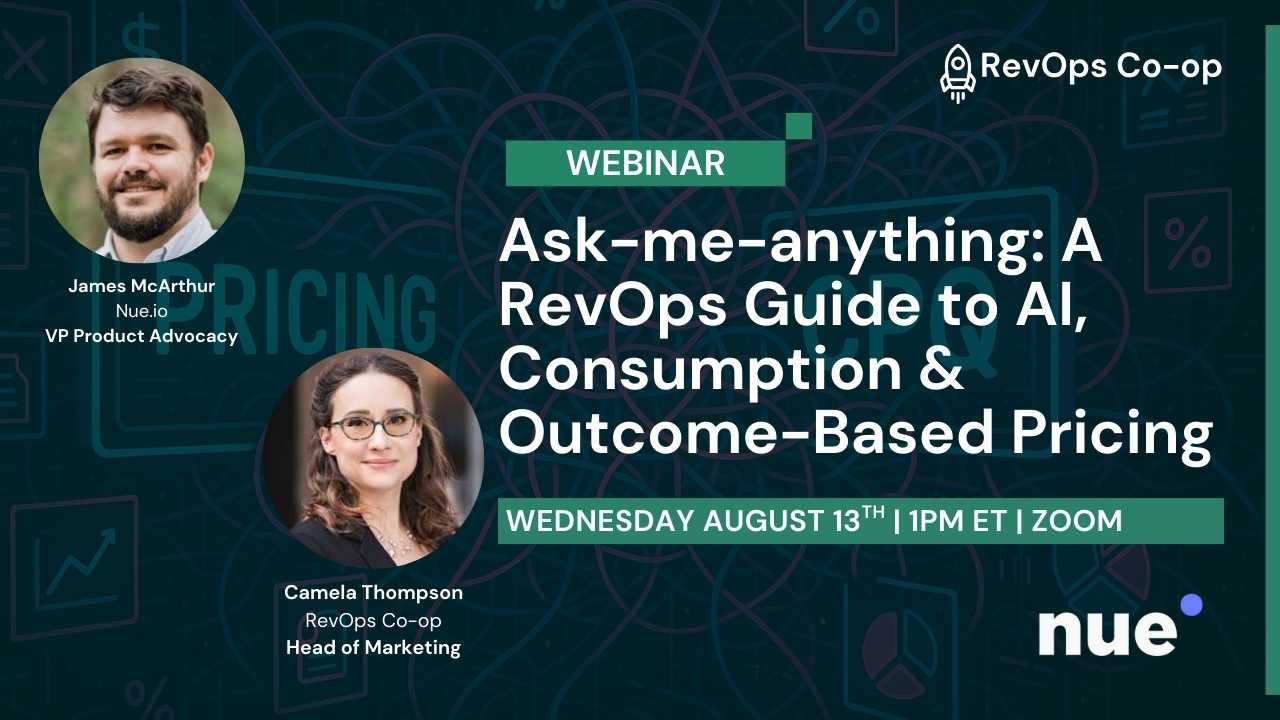 Taming the Beast: A RevOps Guide to AI, Consumption & Outcome-Based Pricing