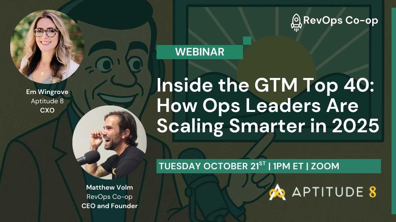 aptitude 8 webinar 10.21.25