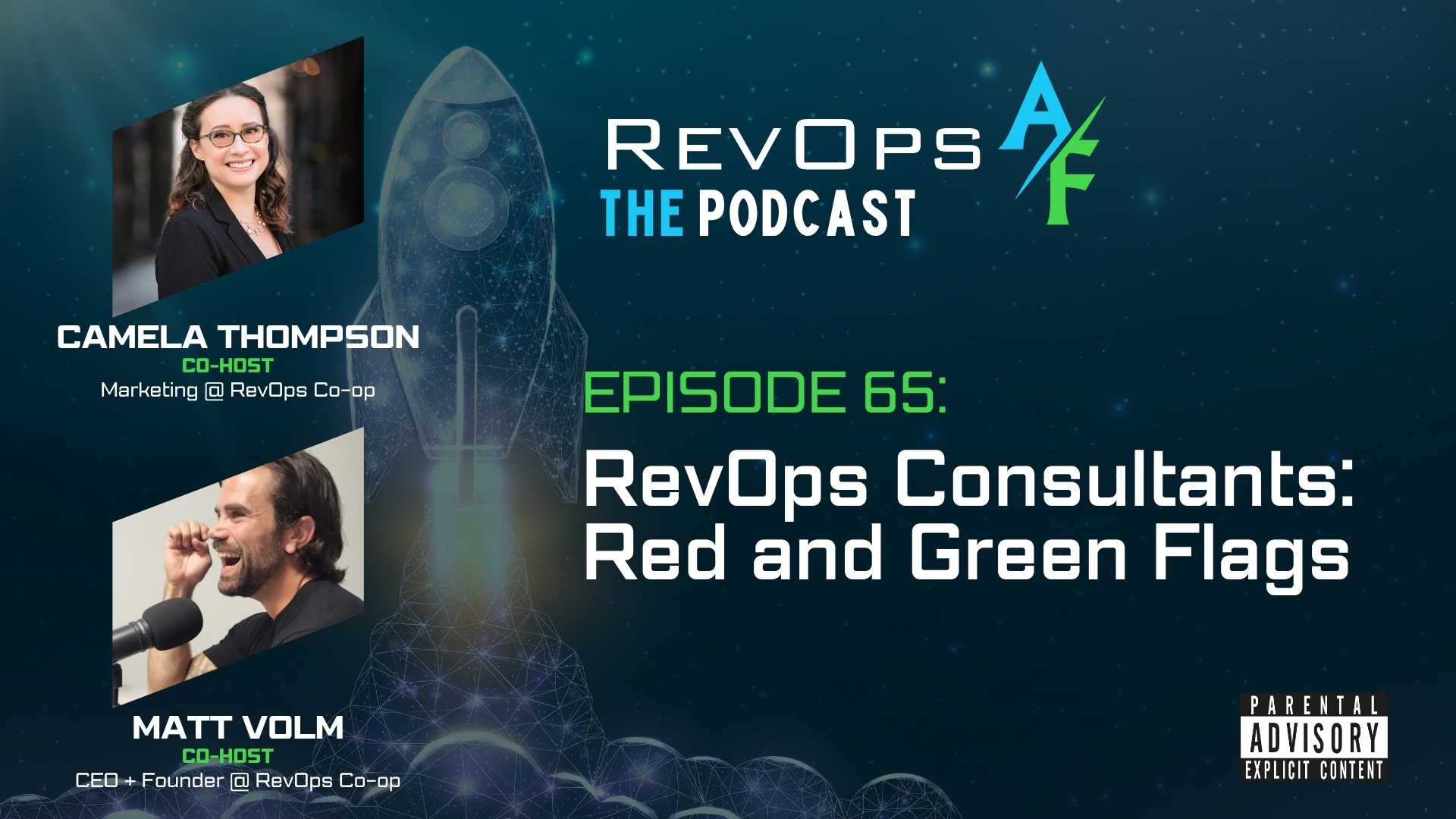 Camela Thompson guest of RevOpAF podcast