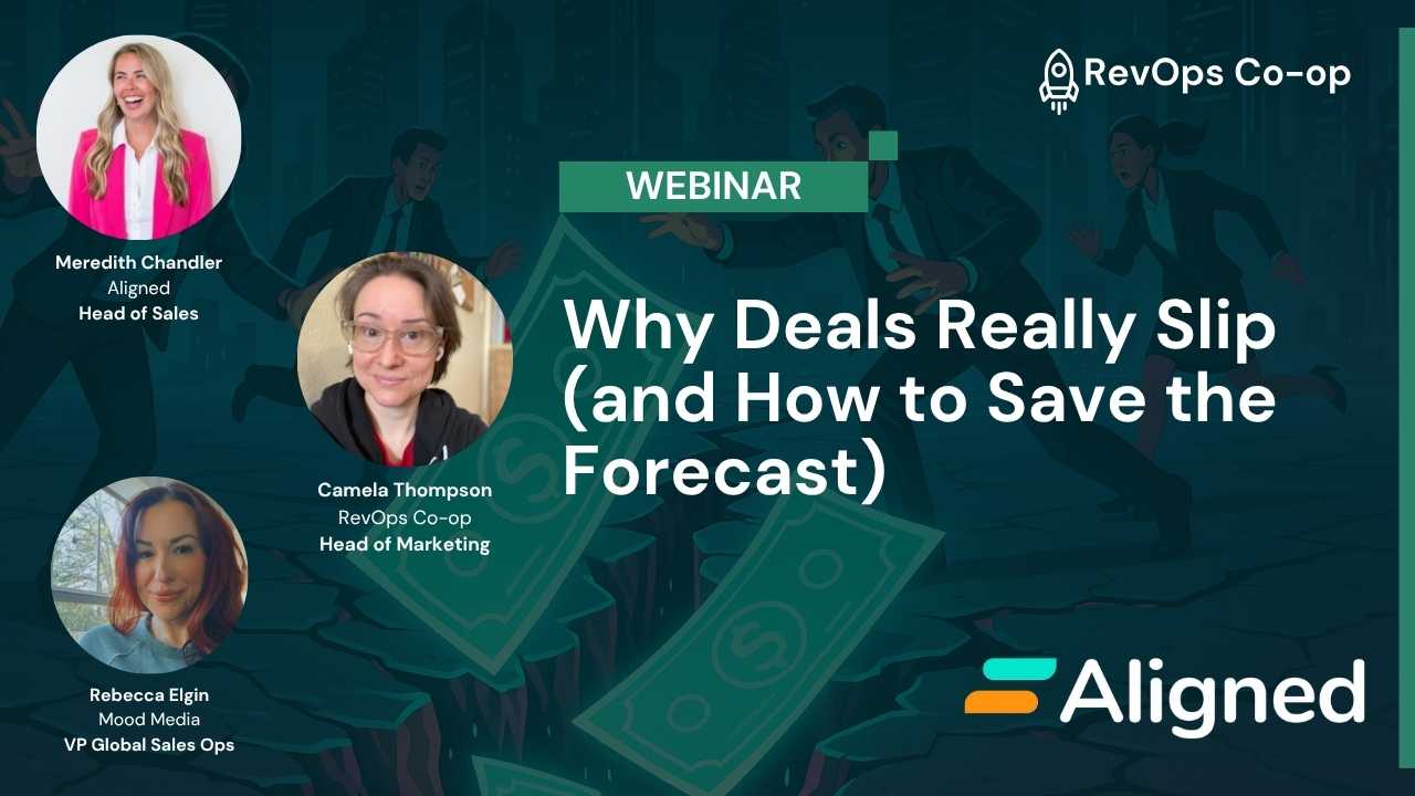 Why Deals Really Slip (and How to Save the Forecast)