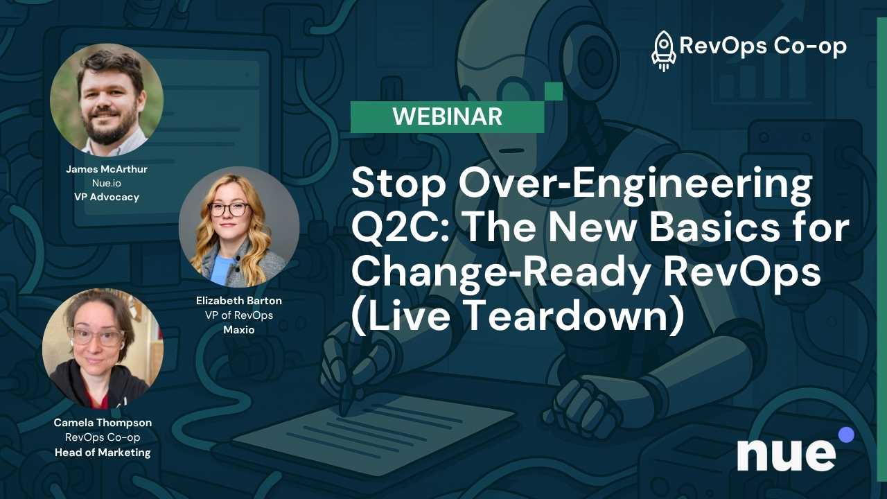 Nue webinar featuring James McArthur and Liz Barton