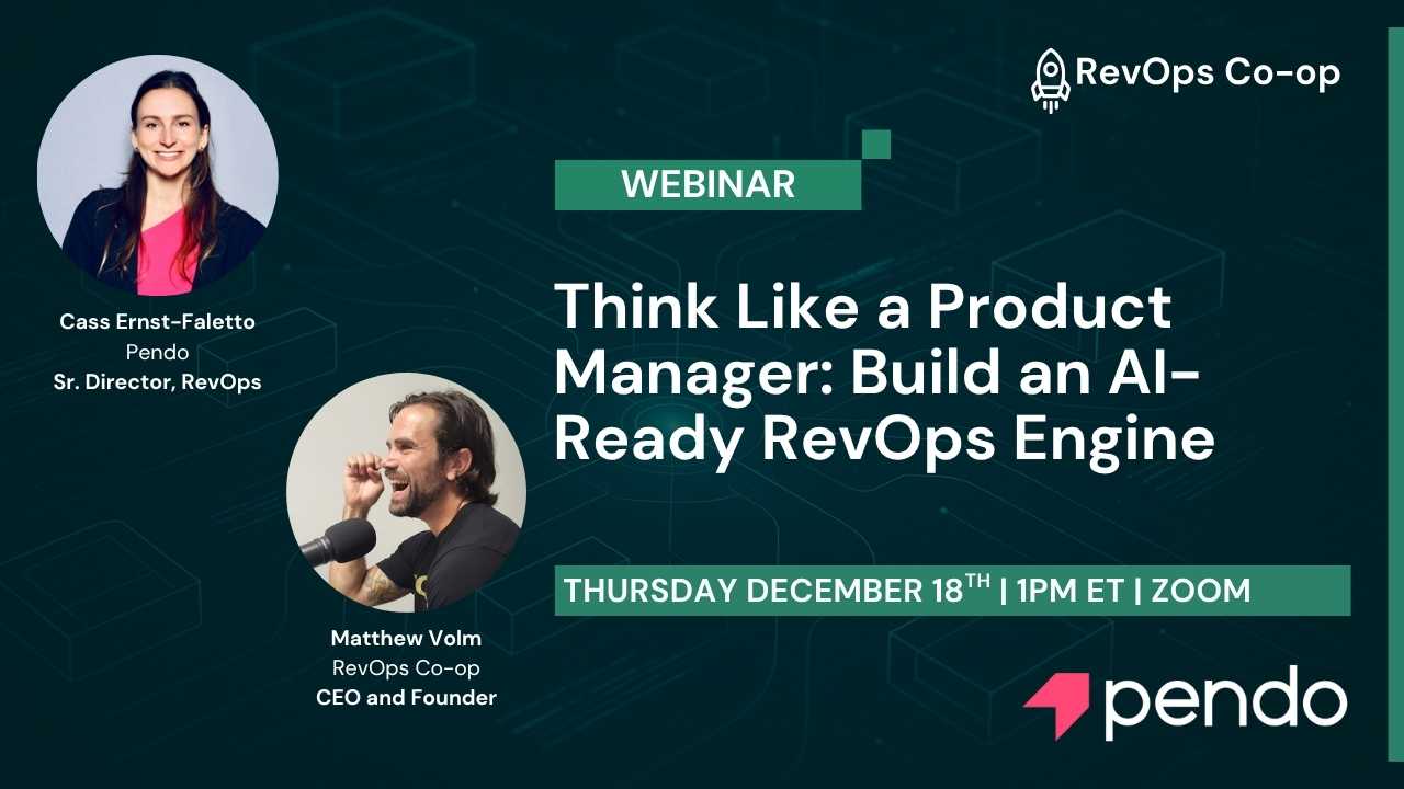 Think Like a Product Manager: Build an AI-Ready RevOps Engine